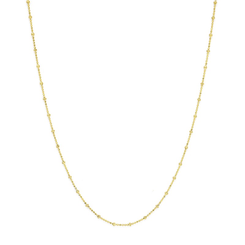 Jude Frances Lisse Beaded Ball Chain Necklace