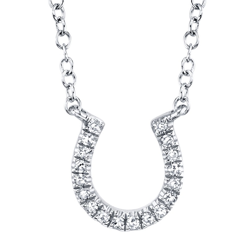 Deutsch Signature 0.06Ct Round Diamond Pave Necklace