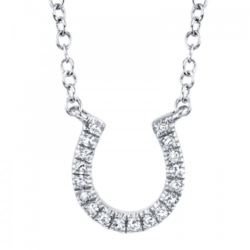 Deutsch Signature 0.06Ct Round Diamond Pave Necklace