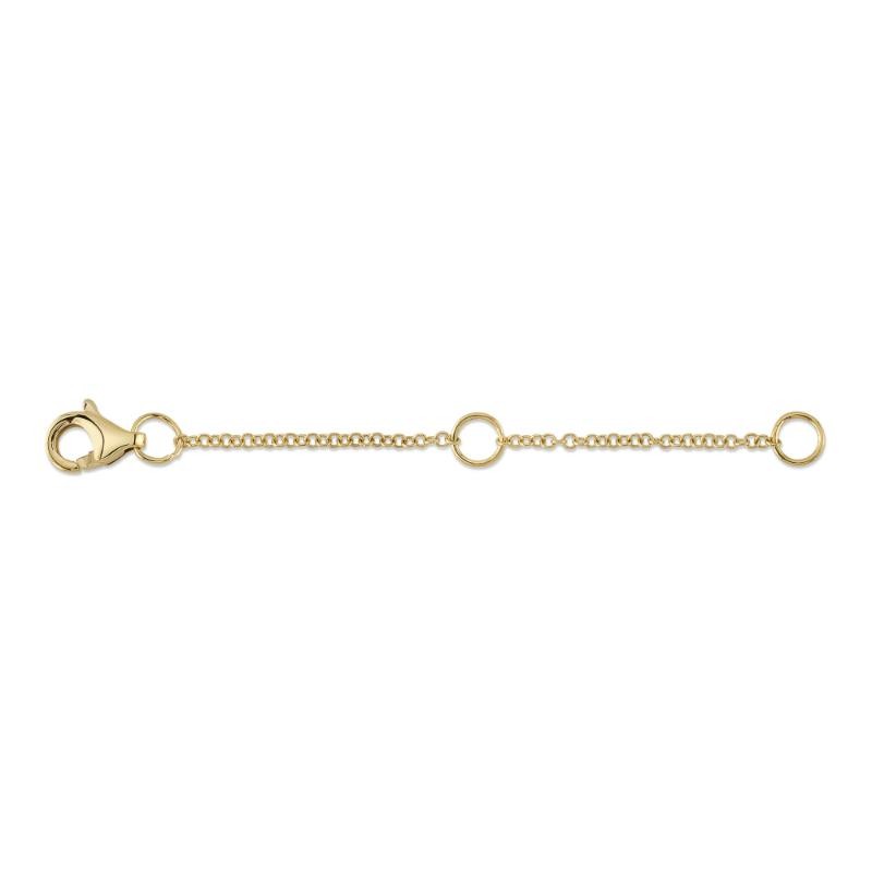 Deutsch Signature 14K Yellow Gold Jump-Ring Extender With Lobster Clasp
