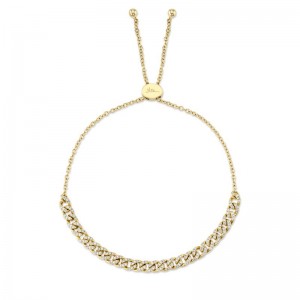 Deutsch Signature 0.36Ct Diamond Link Bolo Bracelet