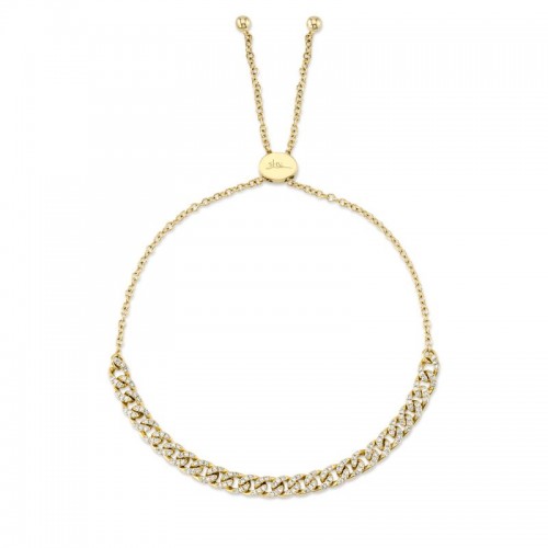 Deutsch Signature 0.36Ct Diamond Link Bolo Bracelet
