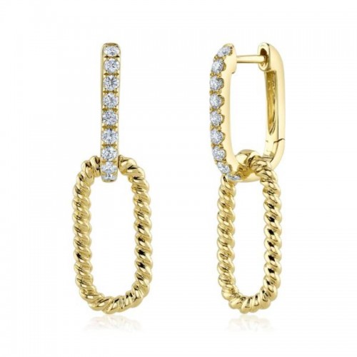 Deutsch Signature 0.35Tw Diamond Drop Earrings