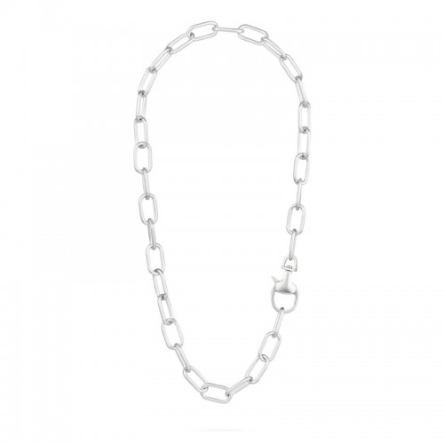 Vincent Peach Equestrian Stirrup Lock Open Link Necklace