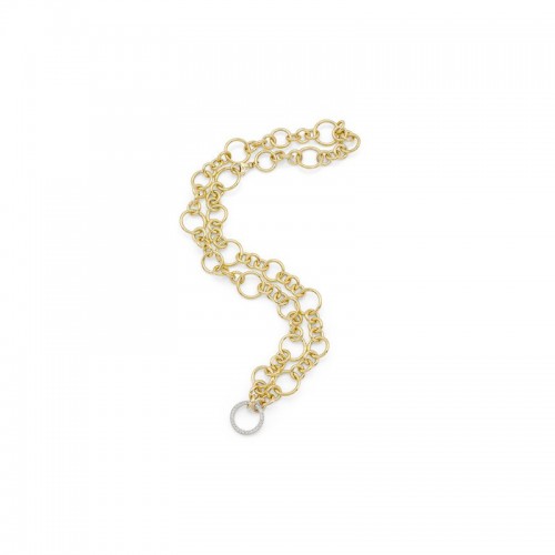 Rudolf Friedmann Gold & Diamond Circle Necklace