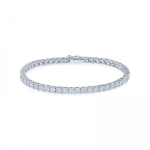 Kwiat Sunburst Line Bracelet with Diamonds