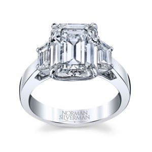 Norman Silverman Engagement Ring