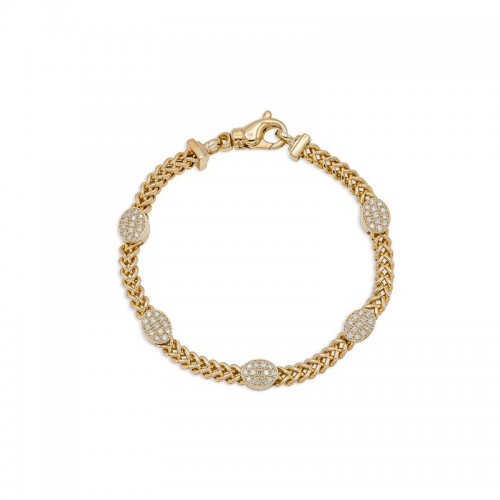 Rudolf Friedmann Traditional Gold & Diamond Bracelet