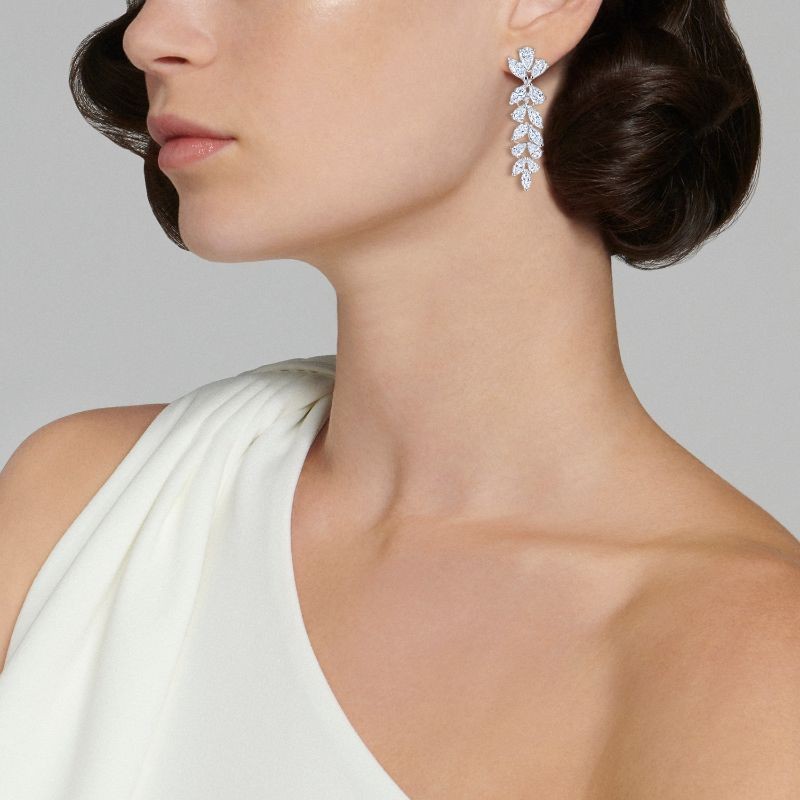 Kwiat Pendant American Beauty Diamond Earrings