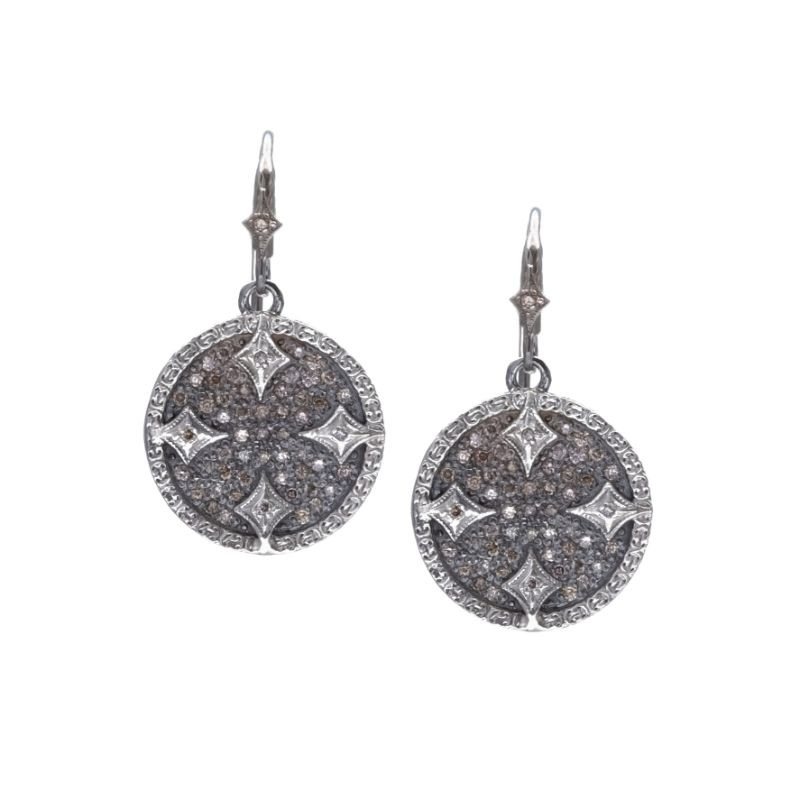 New World Small Circle Constellation Drop Earrings