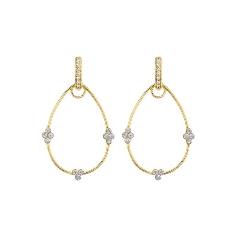 Jude Frances Simple Provence Pear Earring Charm