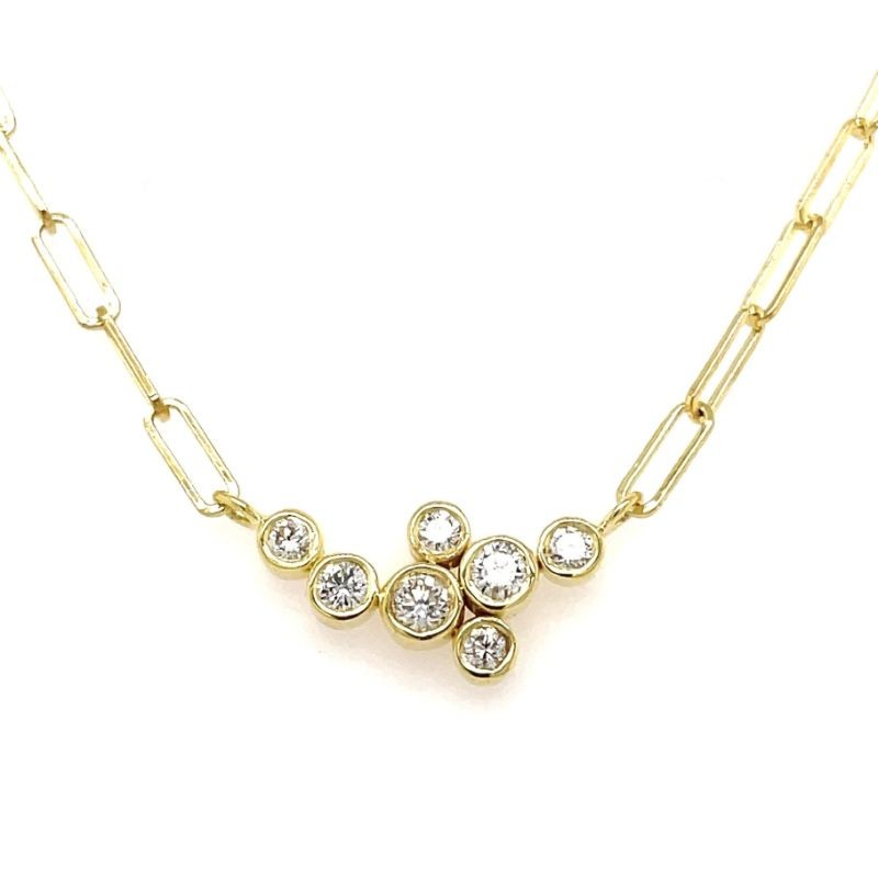 Lauren K Bubble Bea Diamond Necklace