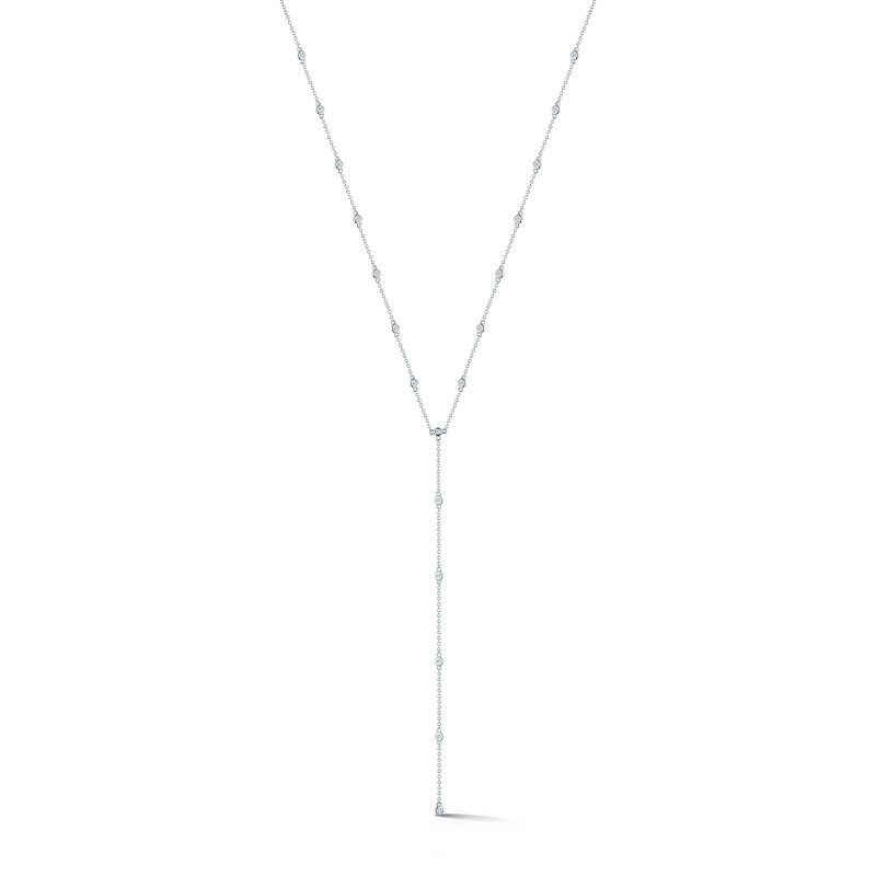 Deutsch Signature Diamond by the Yard Lariat Necklace