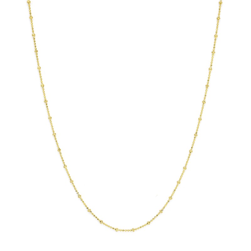 Jude Frances Lisse Beaded Ball Chain Necklace