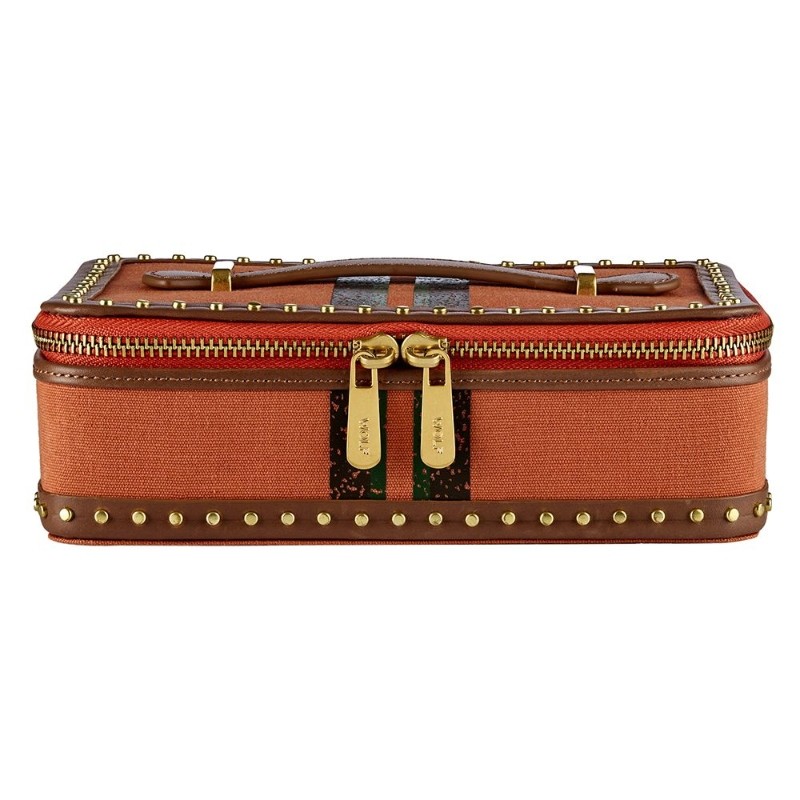 Ida Travel Zip Jewelry Case