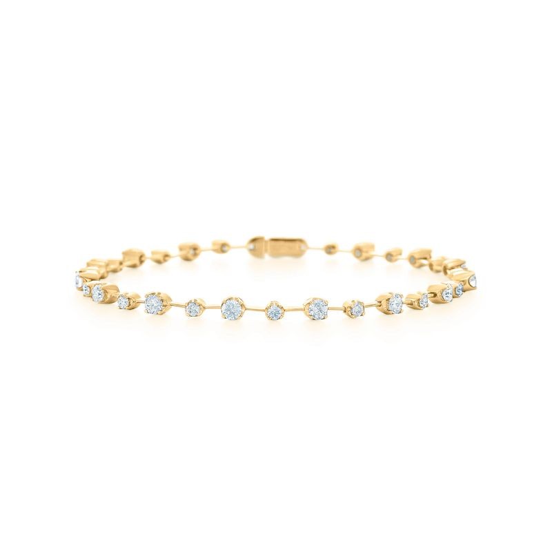 Kwiat Starry Night Bracelet with Alternating Diamonds