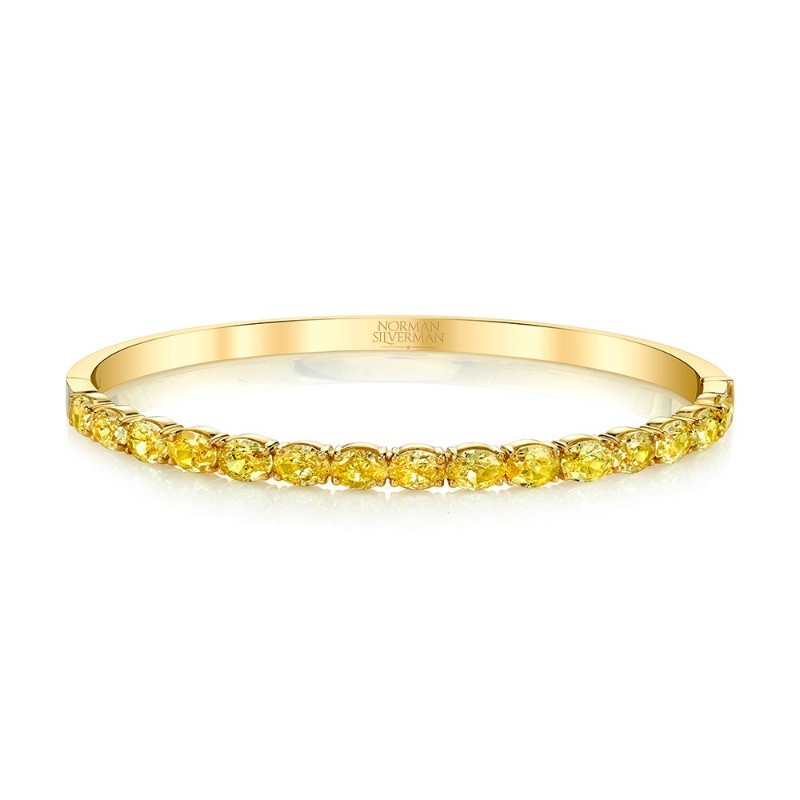 Norman Silverman Yellow Diamond Bracelet