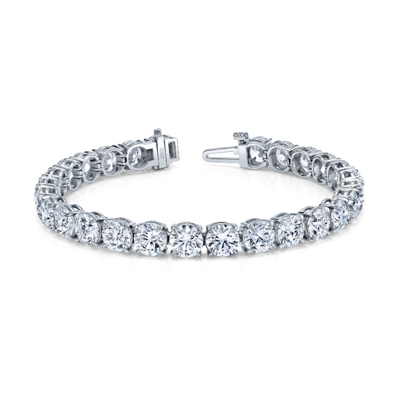 Norman Silverman 27.23 Carat Norman Silverman Signature Tennis Bracelet