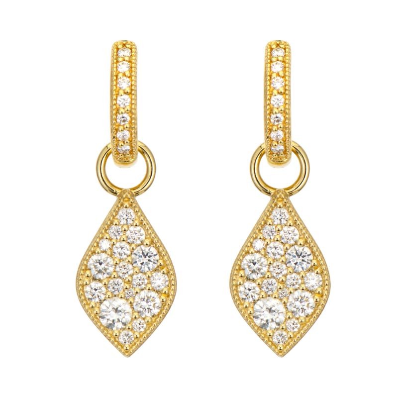 Jude Frances Provence Pear Shaped Earring Charms
