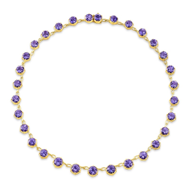 Rahaminov Yellow Gold Vintage Necklace