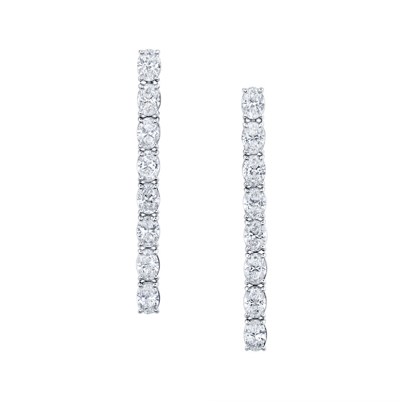 Norman Silverman North-South Dangling Earrings