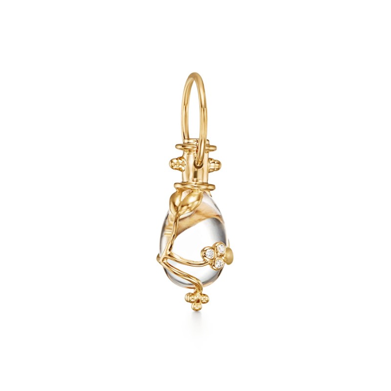 Temple St. Clair Yellow Gold Amulet Egg Pendant