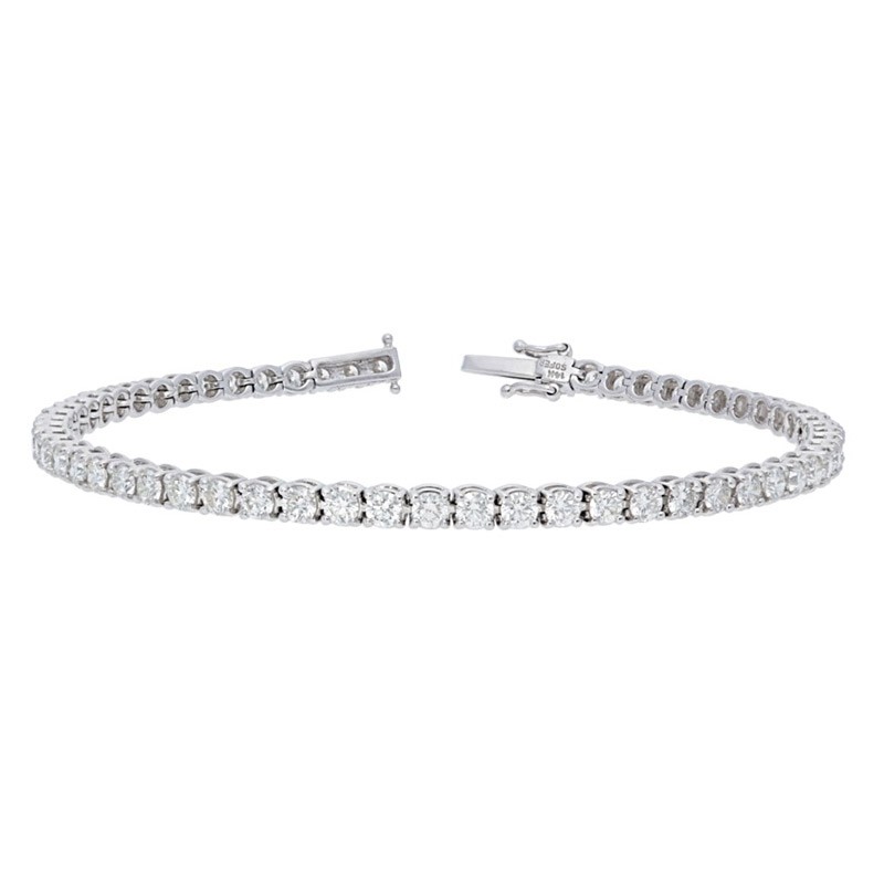 Deutsch Signature Diamond Tennis Bracelet