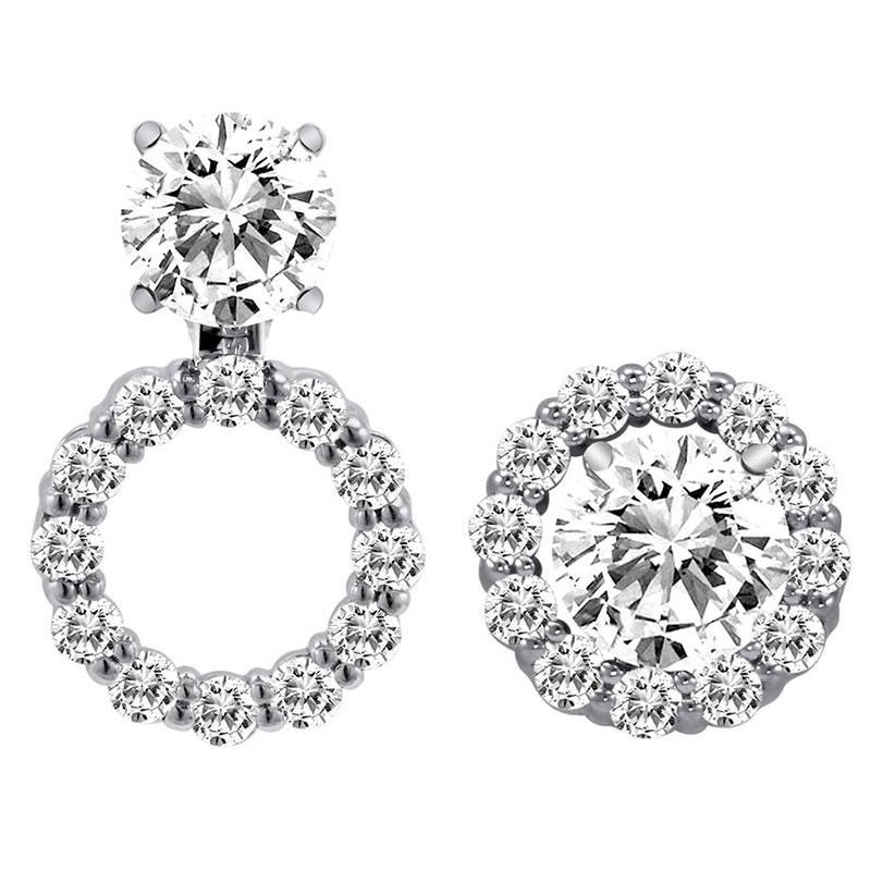 Deutsch Signature Diamond Earring Jackets