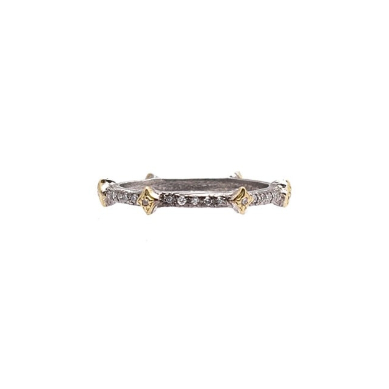 Armenta Crivelli Stack Band Ring