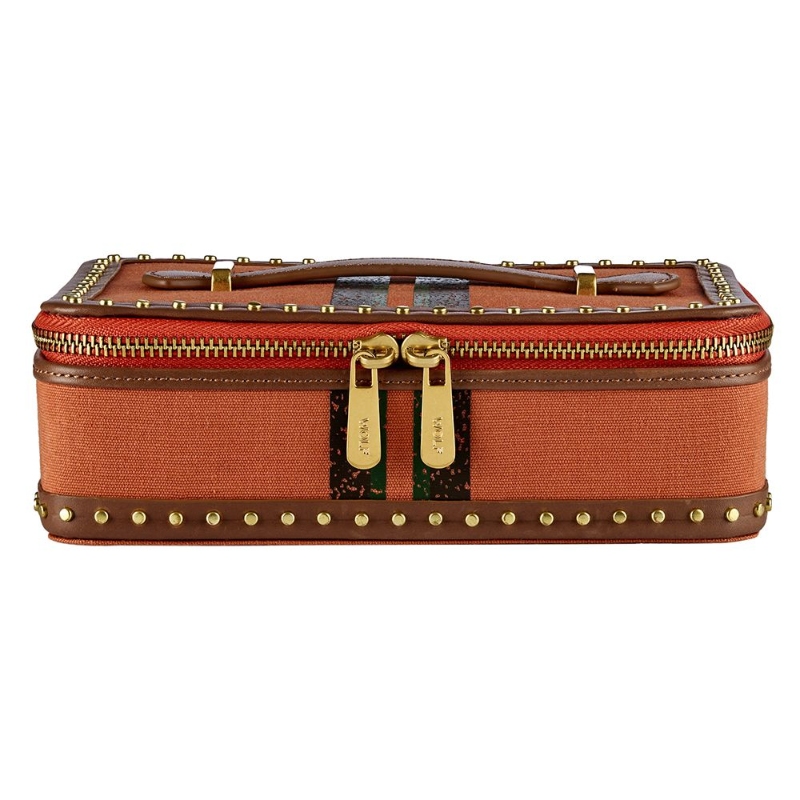 Ida Travel Zip Jewelry Case