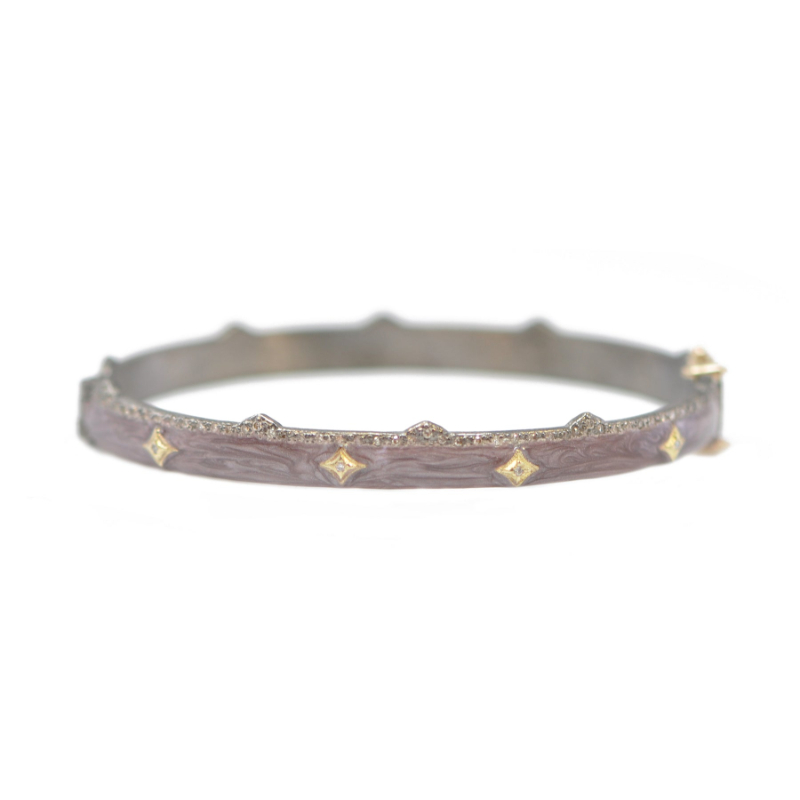 Armenta Enamel Crivelli Huggie Bracelet