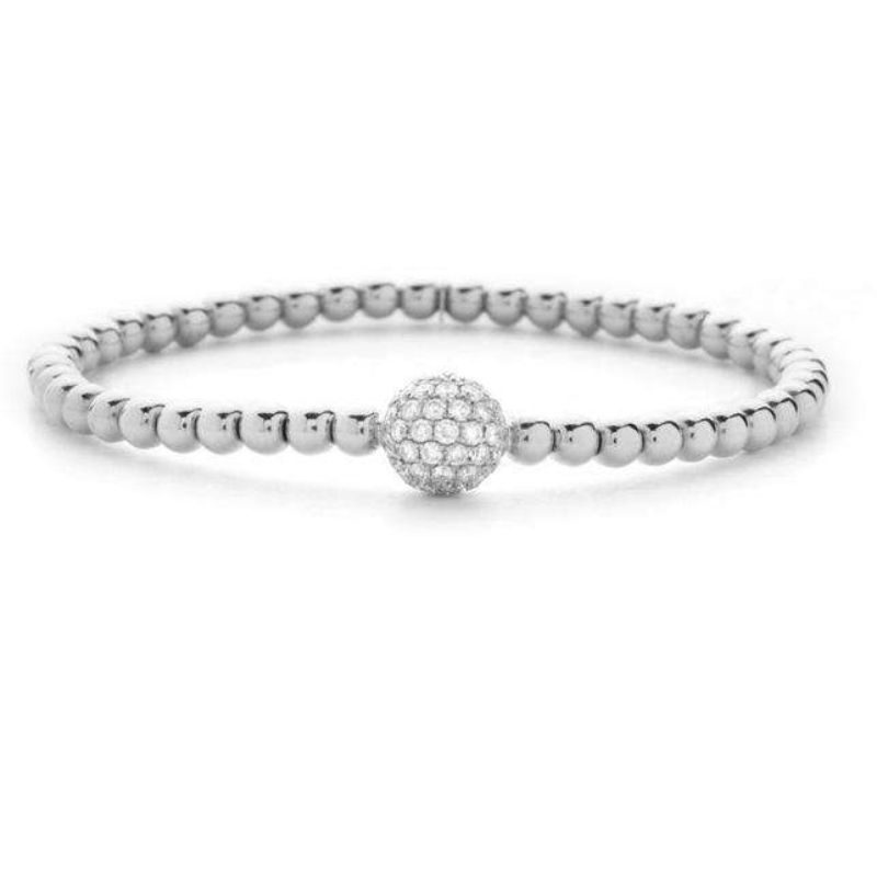 Hulchi Belluni Tresore Bracelet, 18K White Gold