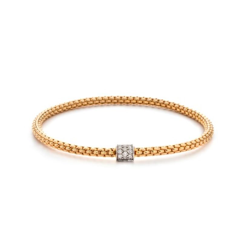 Hulchi Belluni Tresore Bracelet, 18K Yellow Gold