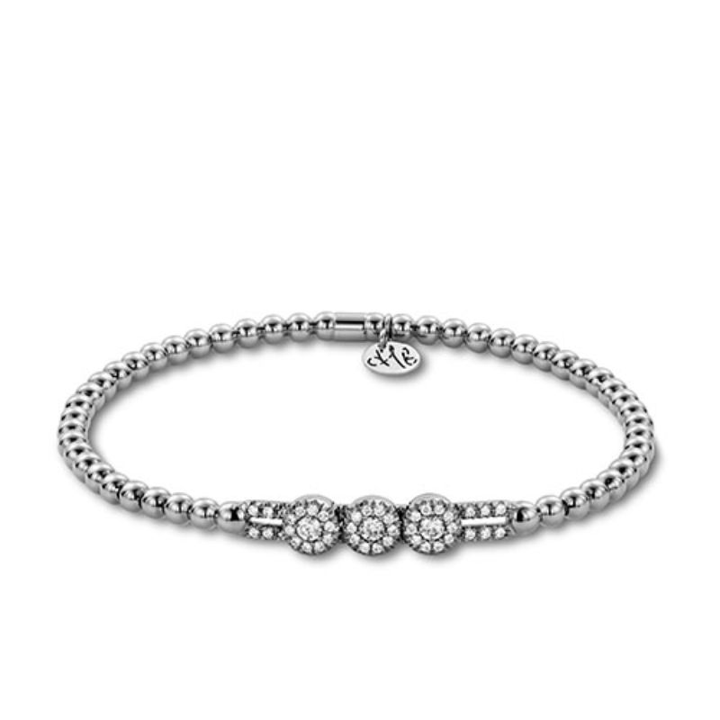 Hulchi Belluni Tresore Bracelet, 18K White Gold