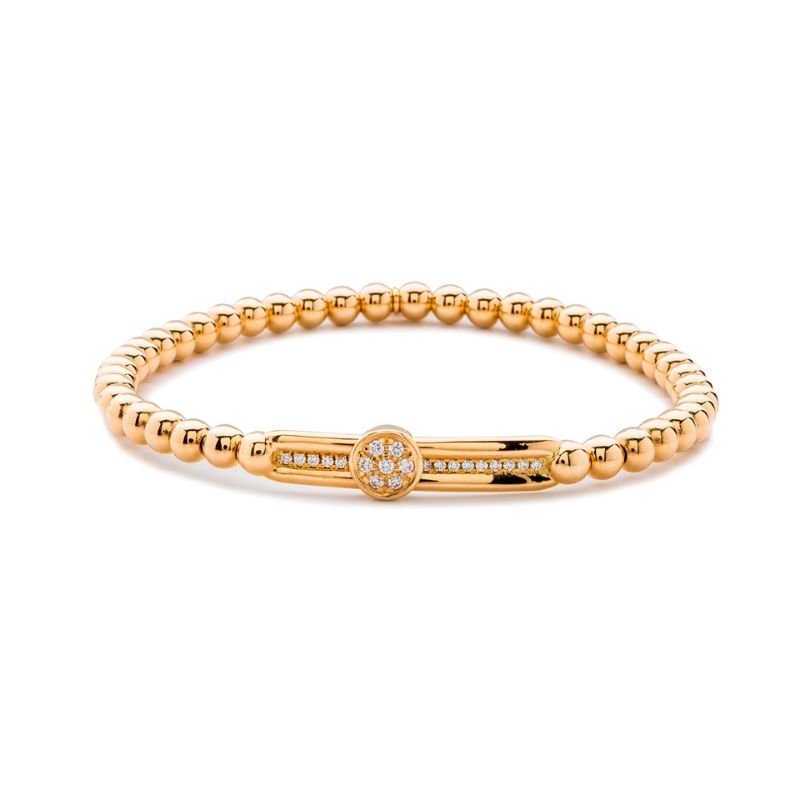 Hulchi Belluni Tresore Bracelet, 18K Yellow Gold