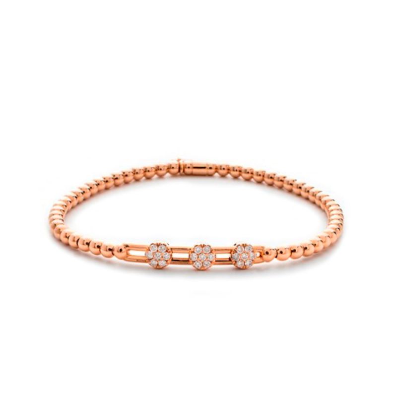 Hulchi Belluni Tresore Bracelet, 18K Rose Gold
