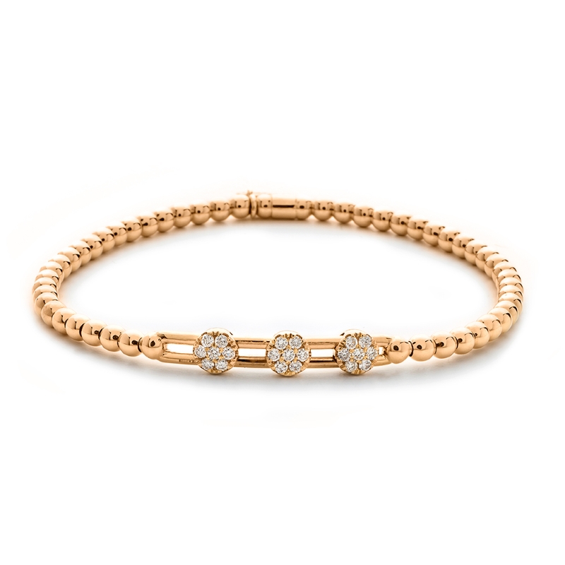 Hulchi Belluni Tresore Bracelet, 18K Yellow Gold