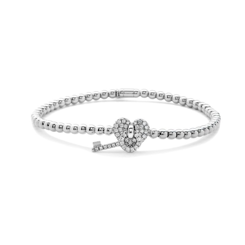 Hulchi Belluni Tresore Bracelet, 18K White Gold