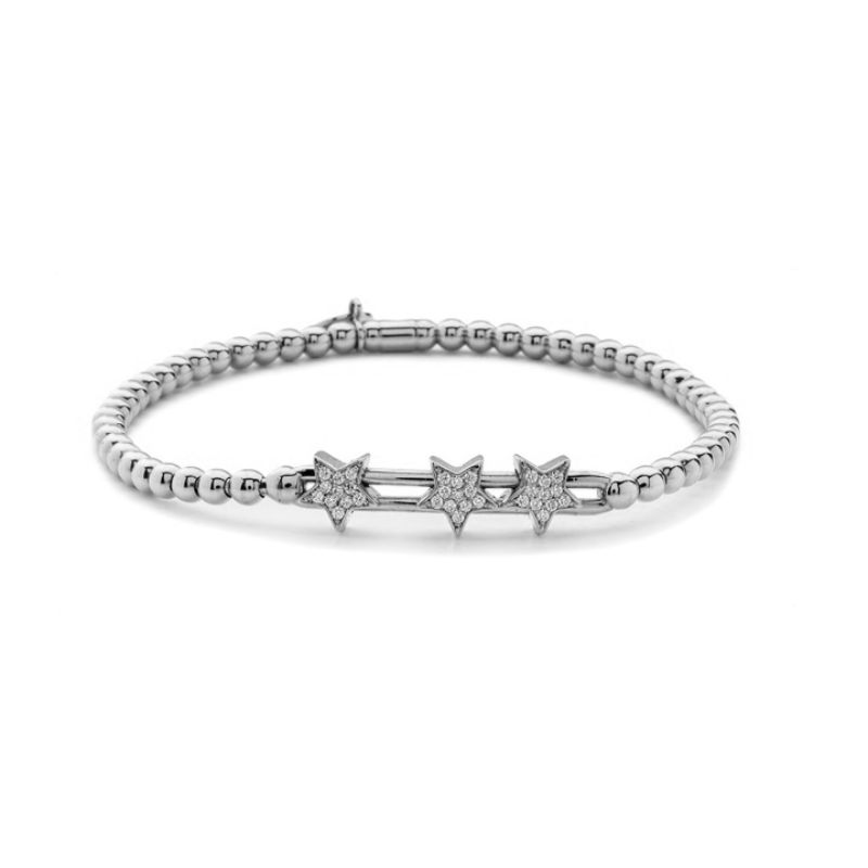 Hulchi Belluni Tresore Bracelet, 18K White Gold