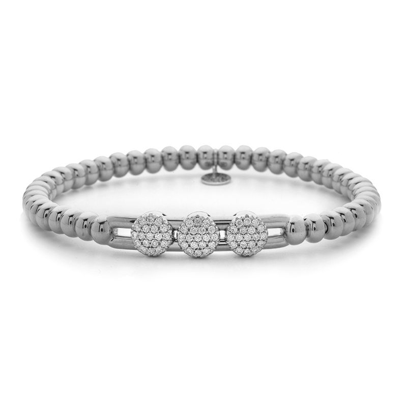 Hulchi Belluni Tresore Bracelet, 18K White Gold