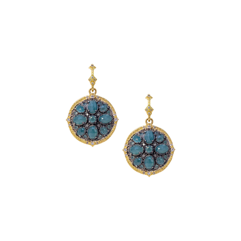 Armenta Grandidierite Drop Earrings