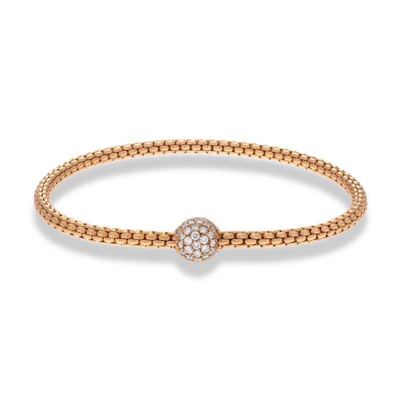 Hulchi Belluni Tresore Bracelet, 18K Rose Gold