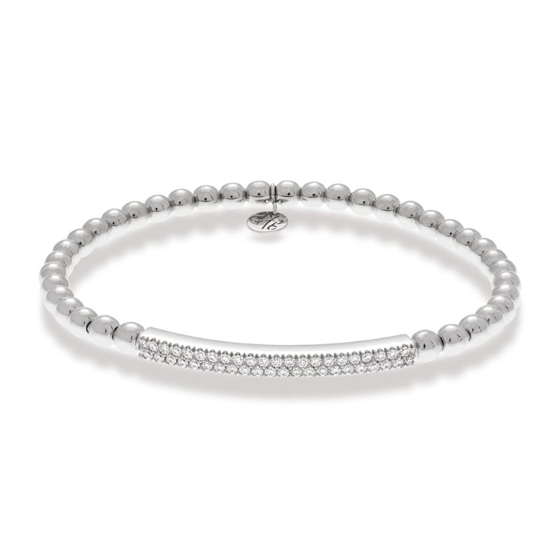 Hulchi Belluni Tresore Bracelet, 18K White Gold
