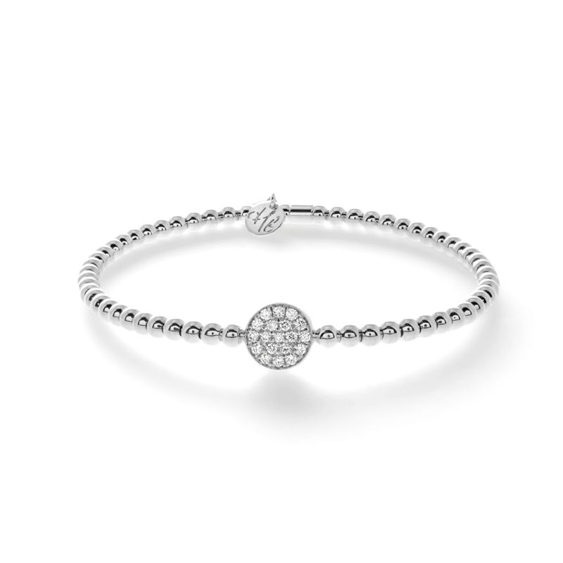 Hulchi Belluni Tresore Bracelet, 18K White Gold