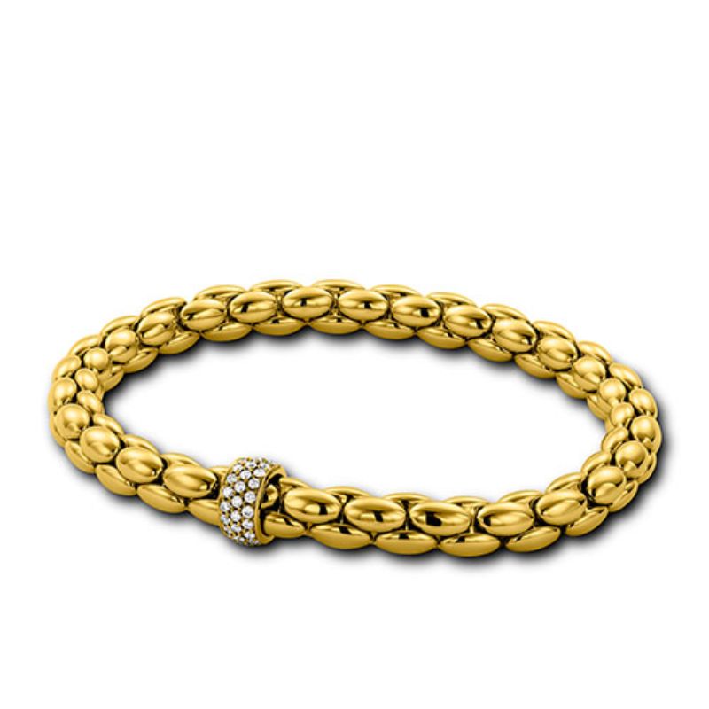 Hulchi Belluni Tresore Bracelet, 18K Yellow Gold
