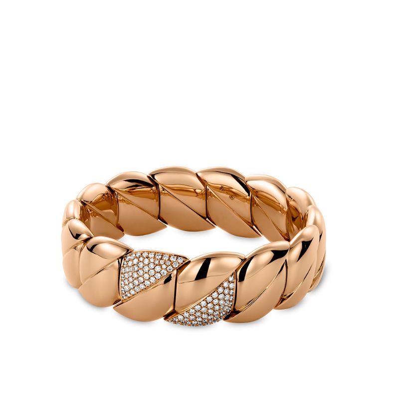 Hulchi Belluni Tresore Bracelet, 18K Rose Gold