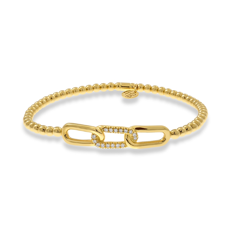 Hulchi Belluni Tresore Bracelet, 18K Yellow Gold