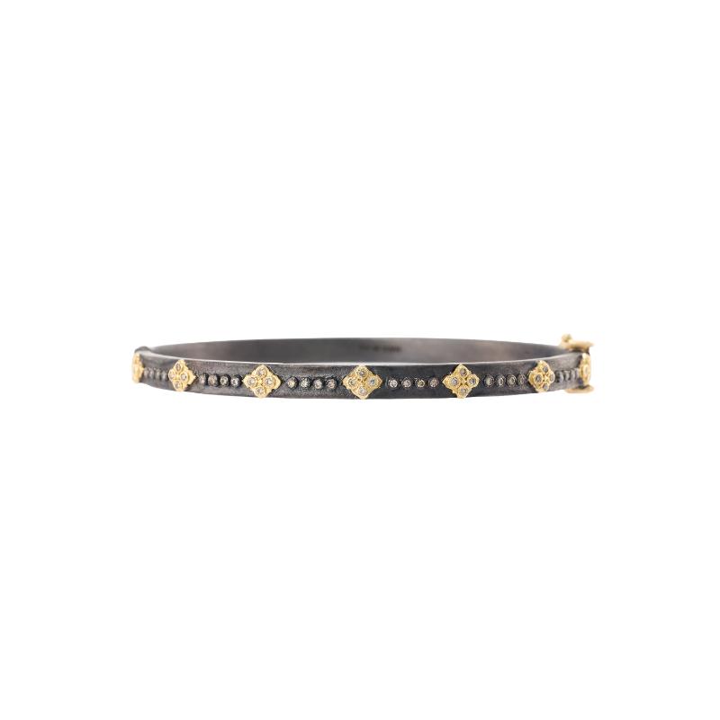 Armenta 18K Yellow Gold Crivelli Huggie Bracelet