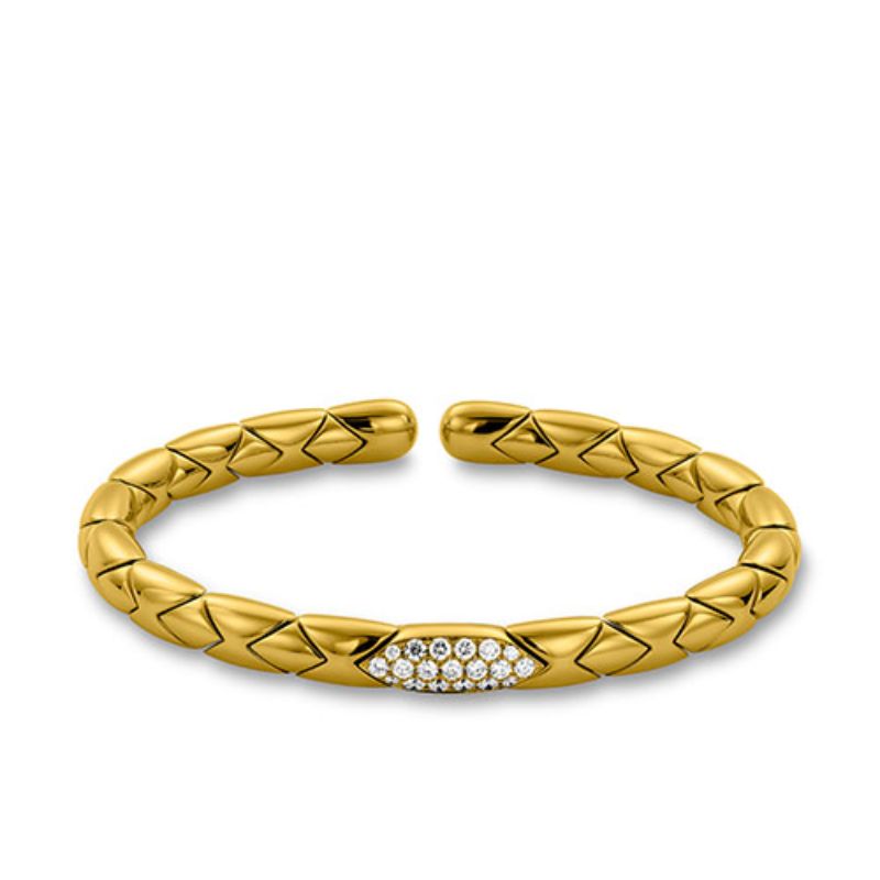 Hulchi Belluni Flex Bracelet, 18K Yellow Gold