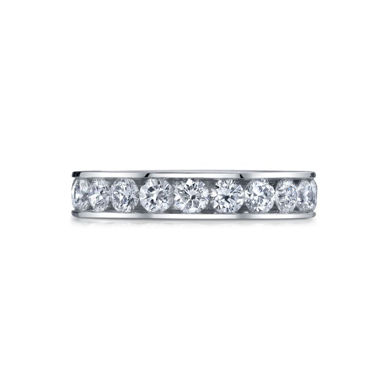 Deutsch Signature Channel Set Eternity Band